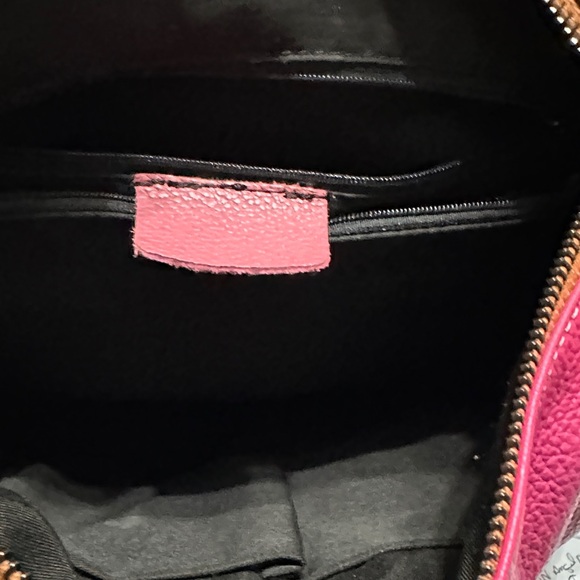 Multicolor Leather Women's Backpack - Picture 2 of 7